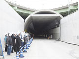 トンネル入口部分