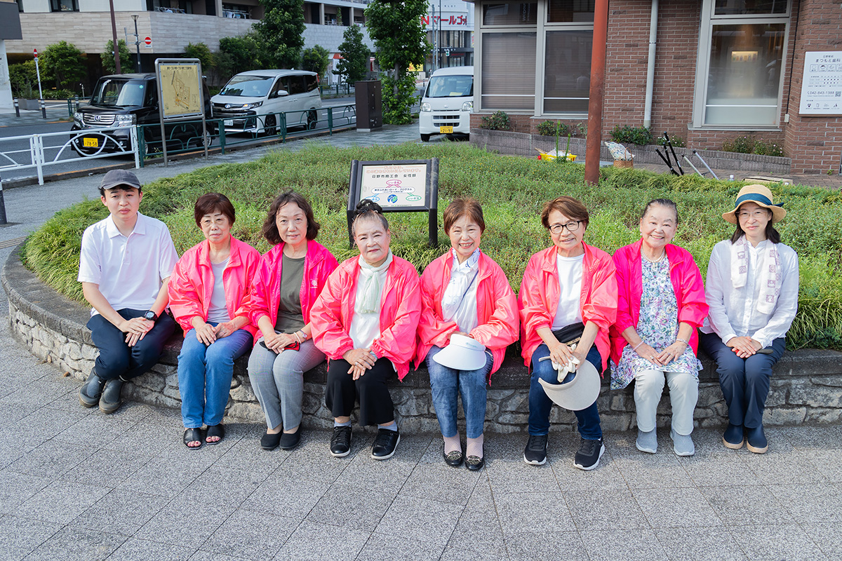 日野市商工会女性部の皆さん