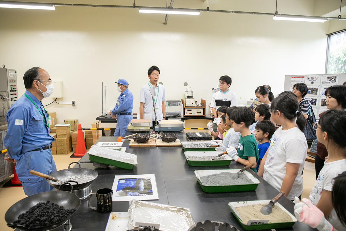 『土木材料試験センター』見学ツアー